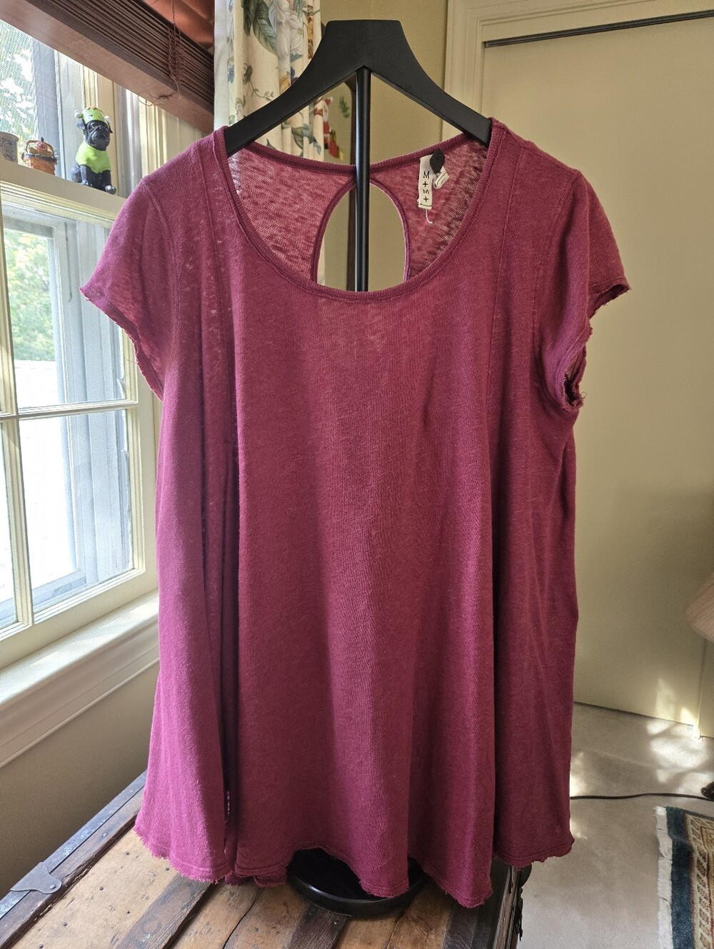 Free People Linen Slub Sylvie T-Shirt